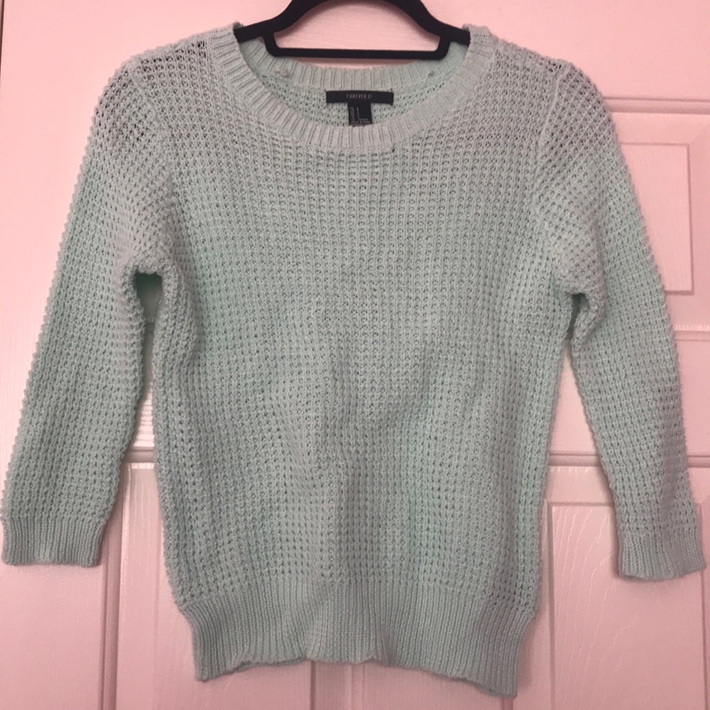Mint Green Sweater